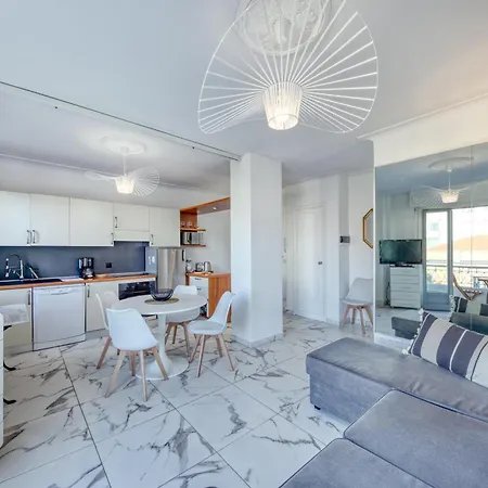 Family Apartment Sea View Nice Exterior photo
